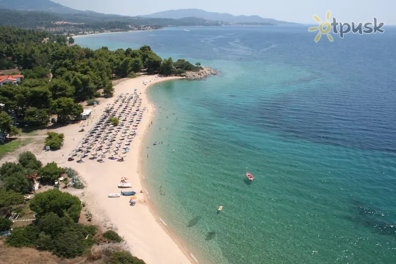Фото отеля Lagomandra Hotel & Spa 4* Халкідікі – Сітонія Греція пляж