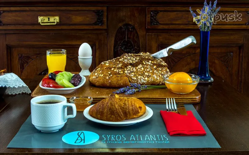 Фото отеля Syros Atlantis Hotel 3* о. Сирос Греция бары и рестораны