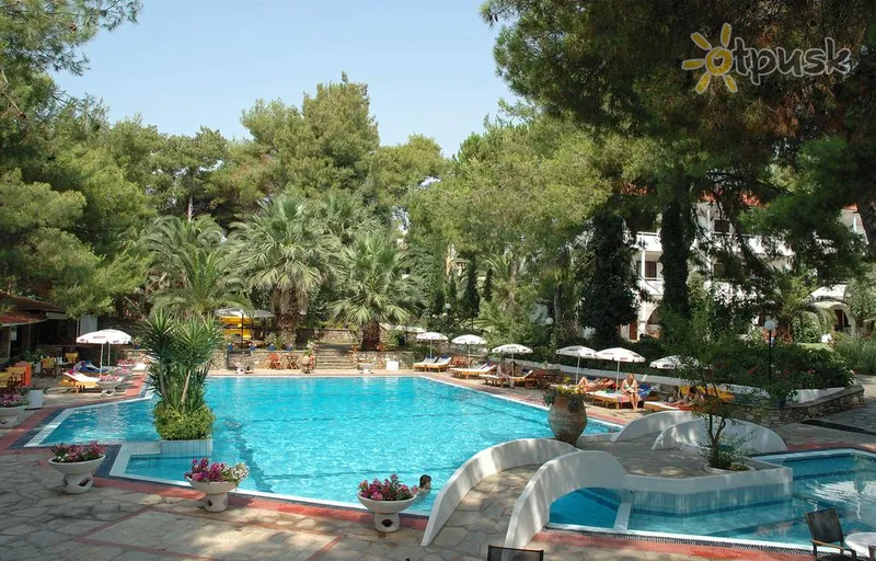 Фото отеля Porfi Beach Hotel 3* Chalkidikė – Sitonija Graikija išorė ir baseinai