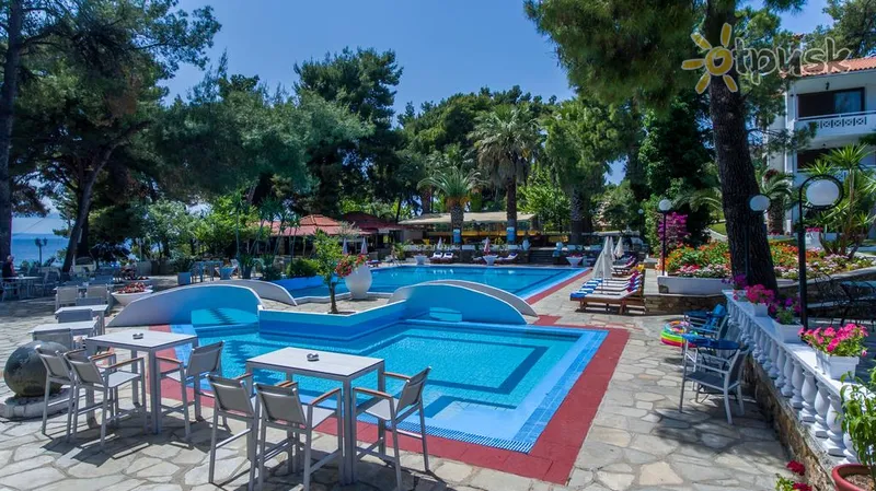 Фото отеля Porfi Beach Hotel 3* Халкідікі – Сітонія Греція екстер'єр та басейни