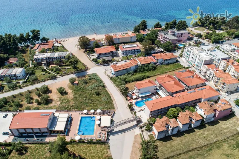 Фото отеля Simeon Hotel 3* Halkidiki — Sitonija Grieķija ārpuse un baseini