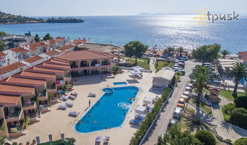Фото отеля Toroni Blue Sea Hotel & Spa 4* Halkidiki — Sitonija Grieķija ārpuse un baseini