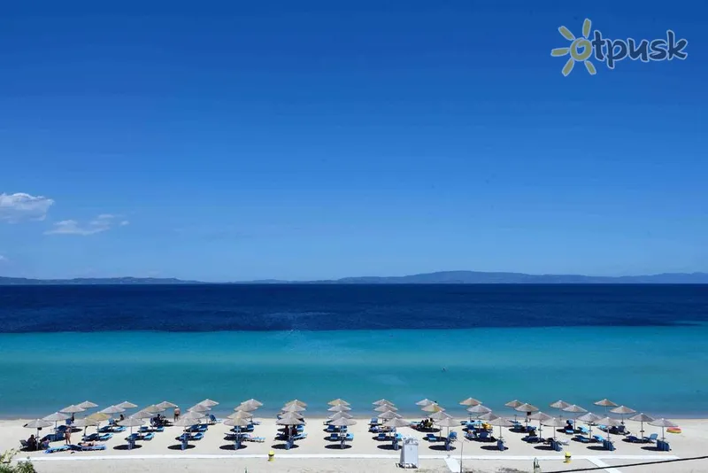 Фото отеля Antigoni Beach Resort Hotel & Suites 4* Chalkidikė – Sitonija Graikija papludimys