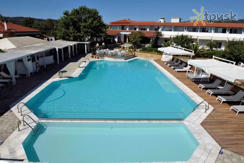 Фото отеля Antigoni Beach Resort Hotel & Suites 4* Chalkidikė – Sitonija Graikija išorė ir baseinai