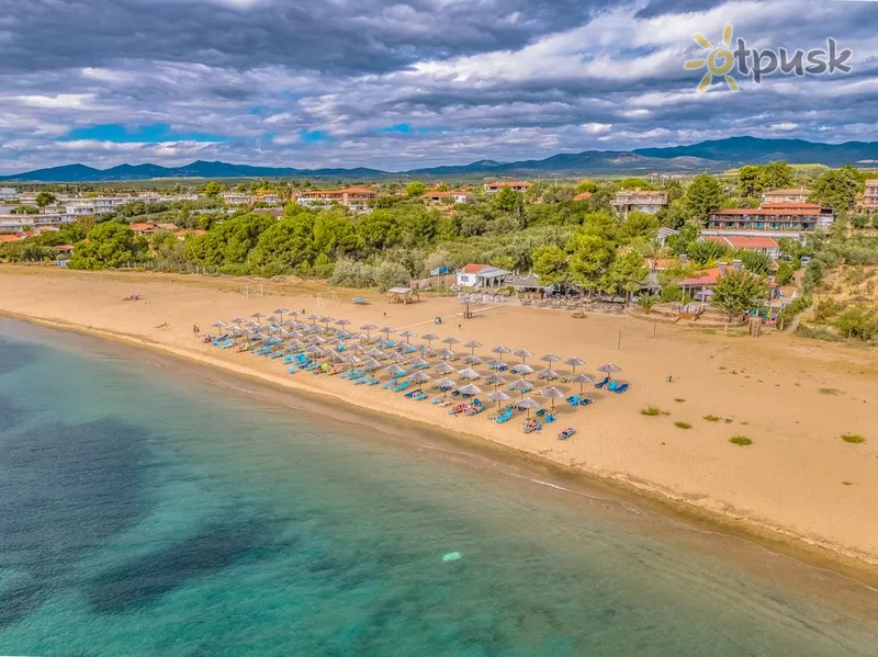Фото отеля Coral Blue Beach Hotel 3* Halkidiki — Sitonija Grieķija pludmale