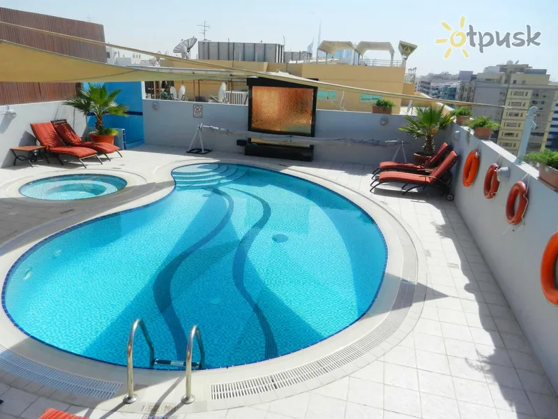 Фото отеля Savoy Suites Hotel Apartments 4* Dubaija AAE ārpuse un baseini