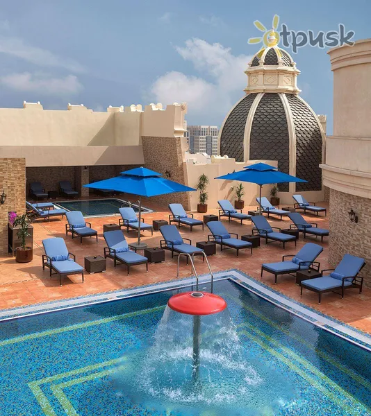 Фото отеля Royal Rose Hotel Abu Dhabi 5* Abu Dabis JAE išorė ir baseinai