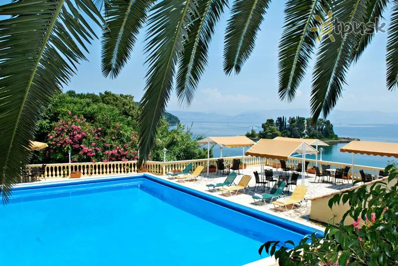 Фото отеля Pontikonissi Hotel 2* Korfu Graikija išorė ir baseinai