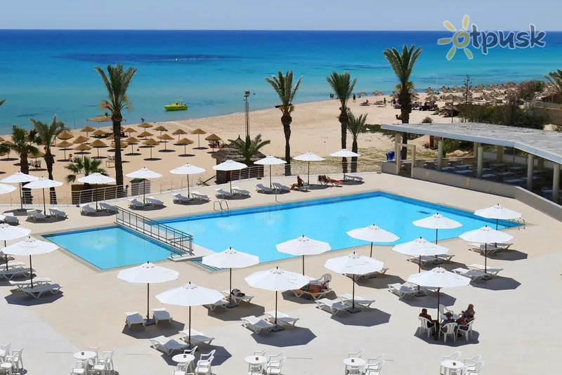 Фото отеля Omar Khayam Resort & Aqua Park 3* Hamametas Tunisas išorė ir baseinai