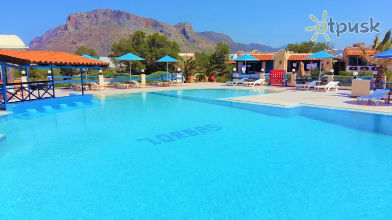 Фото отеля Zorbas Beach Village Hotel 2* Kreta – Chanija Graikija išorė ir baseinai