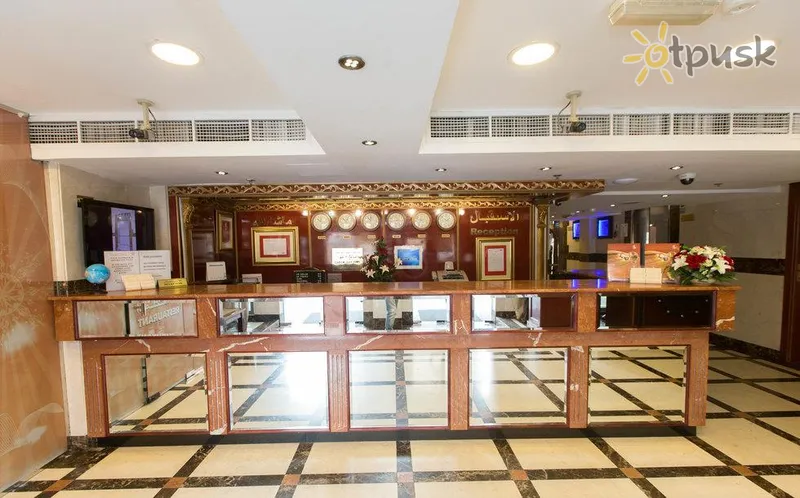 Фото отеля Saffron Hotel 2* Дубай ОАЭ лобби и интерьер