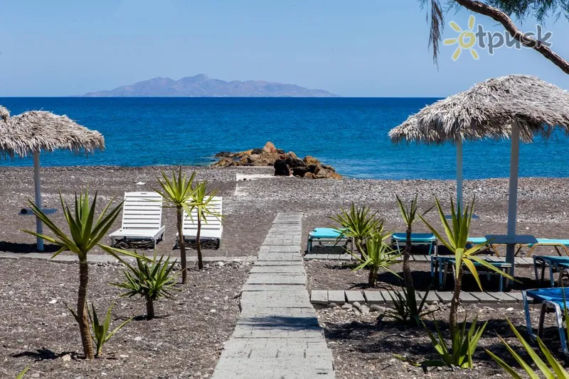Фото отеля Okeanis Beach 4* о. Санторіні Греція пляж
