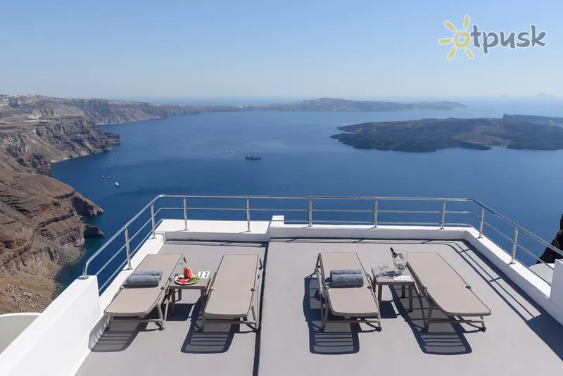 Фото отеля Krokos Villas Hotel 4* Santorini Graikija išorė ir baseinai