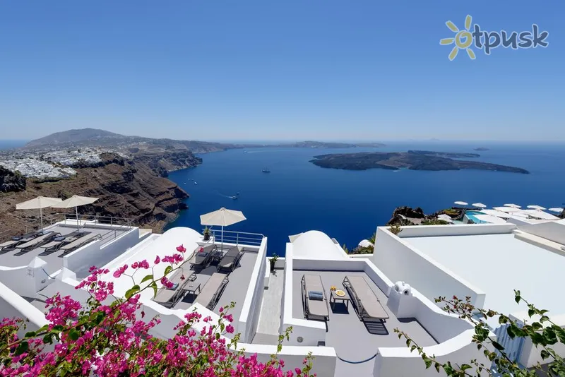 Фото отеля Krokos Villas Hotel 4* Santorini Graikija išorė ir baseinai
