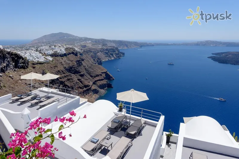 Фото отеля Krokos Villas Hotel 4* о. Санторини Греция экстерьер и бассейны