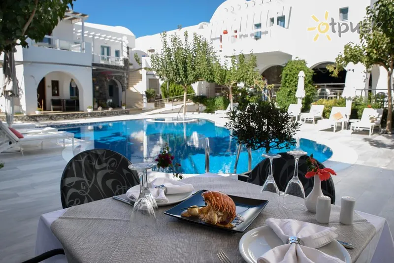 Фото отеля La Mer Deluxe Hotel & Spa 5* par. Santorini Grieķija bāri un restorāni