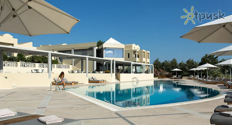 Фото отеля The Majestic Hotel 5* о. Санторини Греция экстерьер и бассейны