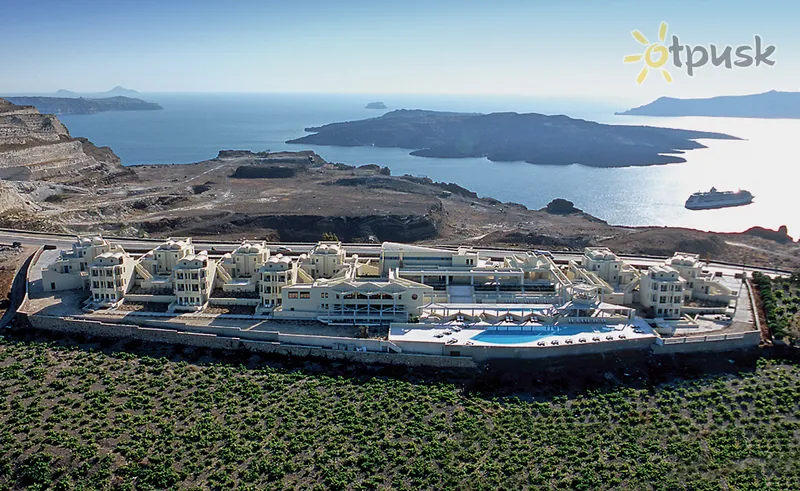 Фото отеля The Majestic Hotel 5* о. Санторини Греция экстерьер и бассейны