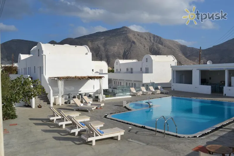 Фото отеля Odysseas Hotel 3* par. Santorini Grieķija ārpuse un baseini
