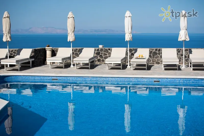 Фото отеля Agnadi Villa 2* о. Санторини Греция экстерьер и бассейны