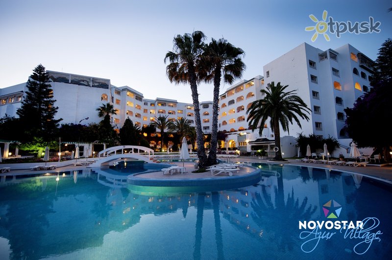 Фото отеля Club Novostar Sol Azur Beach Congres 4* Хаммамет Тунис экстерьер и бассейны