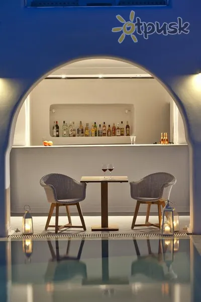 Фото отеля Belvedere Suites 4* par. Santorini Grieķija bāri un restorāni