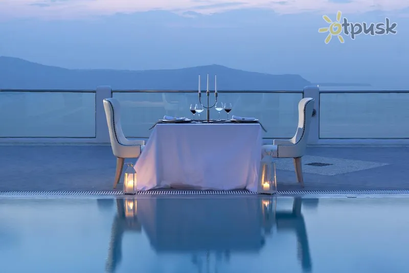 Фото отеля Belvedere Suites 4* par. Santorini Grieķija bāri un restorāni