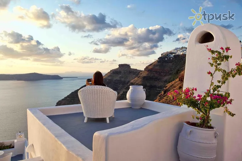 Фото отеля Cliff Side Suites 4* о. Санторини Греция экстерьер и бассейны