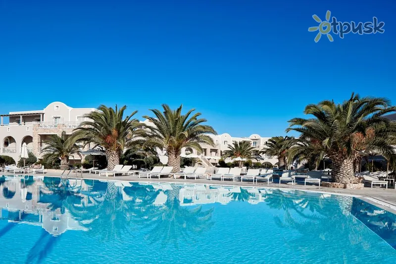 Фото отеля Santo Miramare Resort 4* о. Санторини Греция экстерьер и бассейны