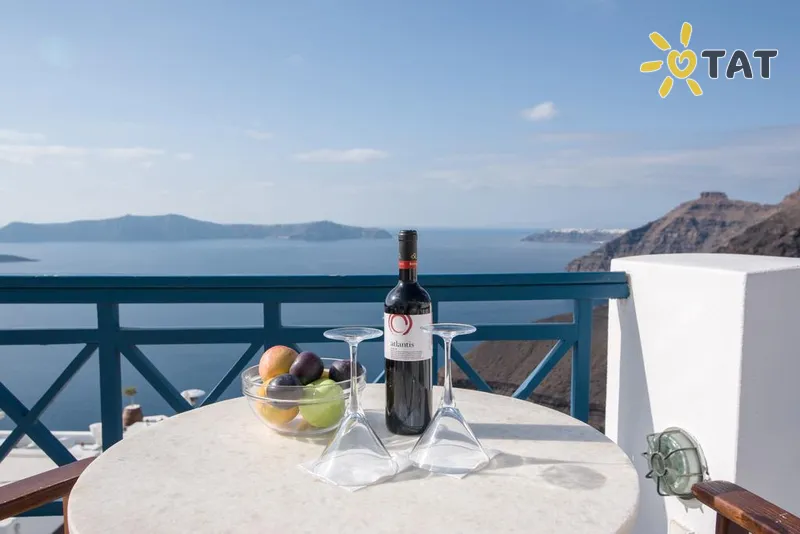 Фото отеля Santorini Reflexions Volcano 4* Santorini Graikija barai ir restoranai