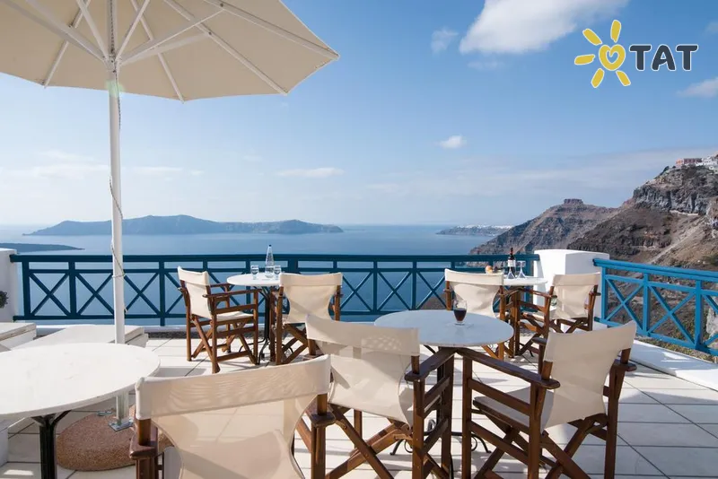 Фото отеля Santorini Reflexions Volcano 4* Santorini Graikija barai ir restoranai