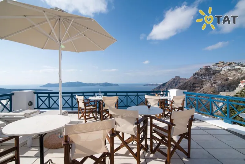Фото отеля Santorini Reflexions Volcano 4* Santorini Graikija barai ir restoranai