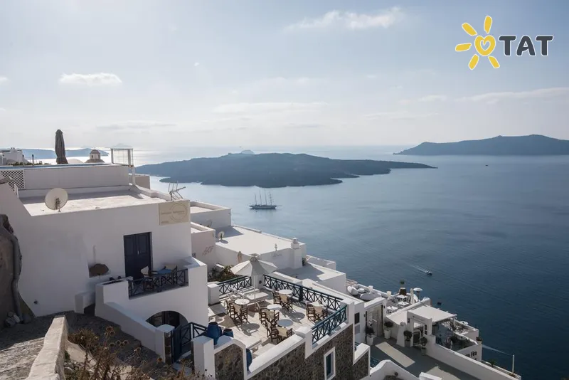 Фото отеля Santorini Reflexions Volcano 4* Santorini Graikija išorė ir baseinai