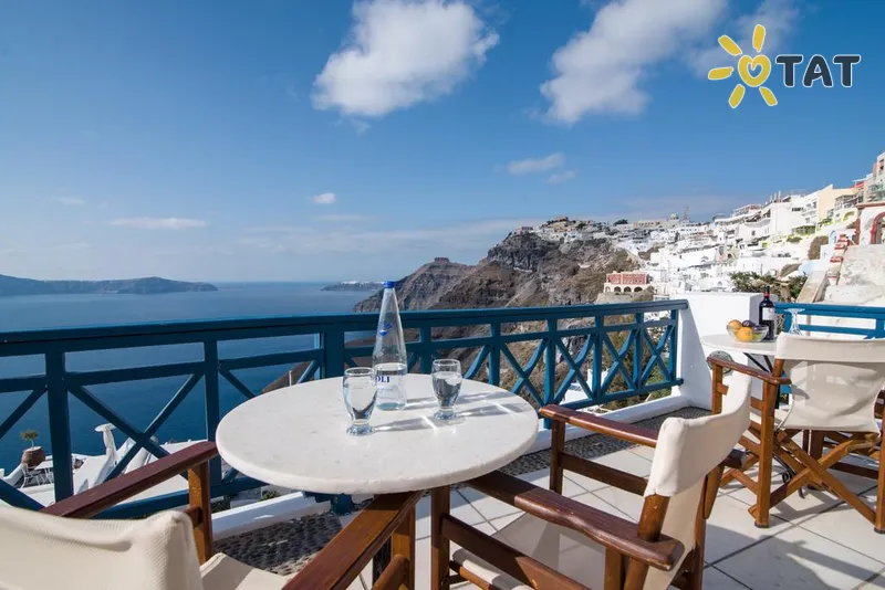 Фото отеля Santorini Reflexions Volcano 4* Santorini Graikija barai ir restoranai