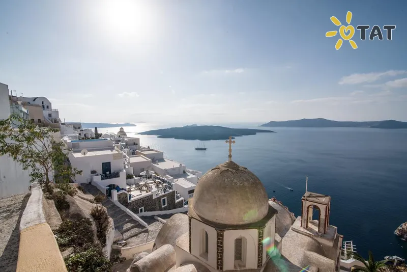 Фото отеля Santorini Reflexions Volcano 4* Santorini Graikija išorė ir baseinai