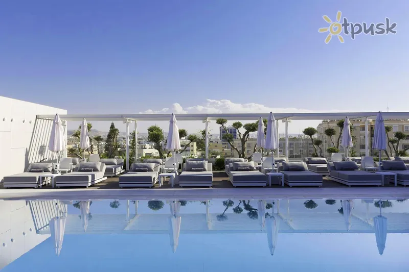Фото отеля Radisson Blu Hotel Larnaca 5* Ларнака Кипр экстерьер и бассейны