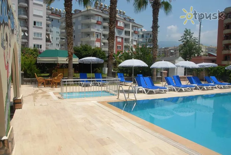 Фото отеля Best Alanya Hotel 3* Alanija Turkija išorė ir baseinai
