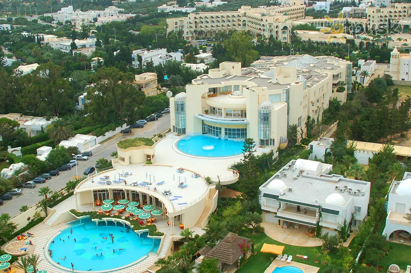 Фото отеля Novostar Nahrawess Thalasso & WaterPark Resort 4* Хаммамет Туніс екстер'єр та басейни