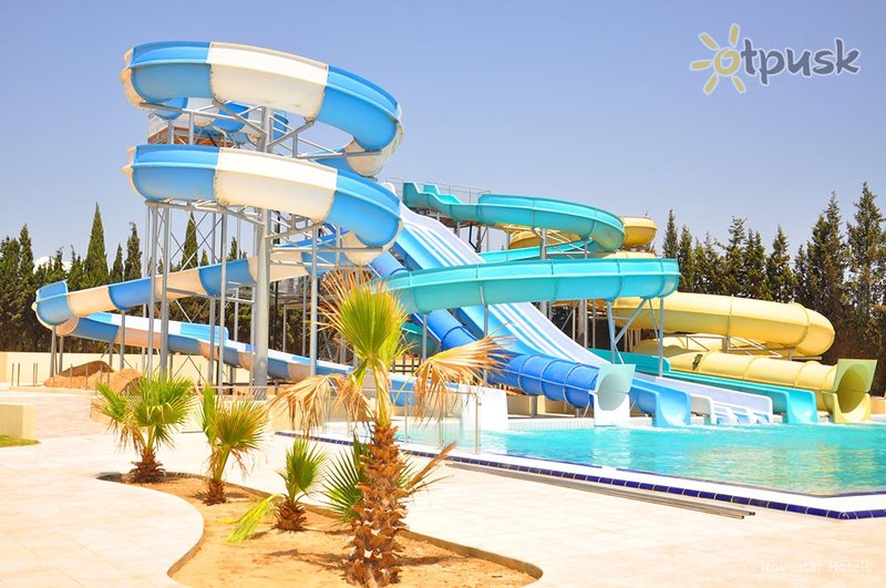 Фото отеля Novostar Nahrawess Thalasso & WaterPark Resort 4* Хаммамет Тунис аквапарк, горки