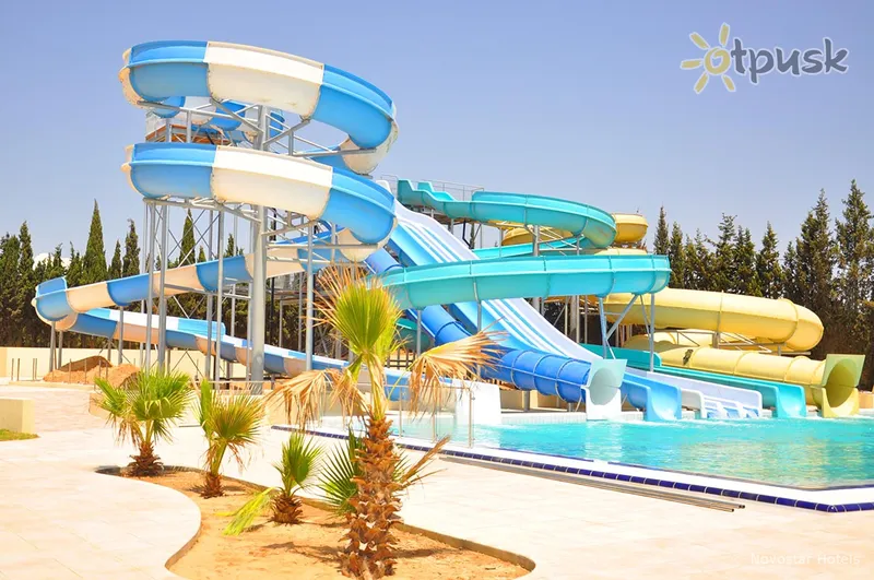 Фото отеля Novostar Nahrawess Thalasso & WaterPark Resort 4* Хаммамет Туніс аквапарк, гірки