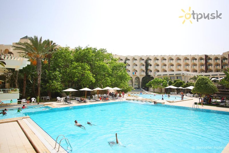 Фото отеля Novostar Nahrawess Thalasso & WaterPark Resort 4* Хаммамет Тунис экстерьер и бассейны