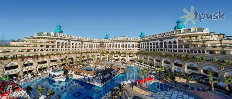 Фото отеля Crystal Sunset Luxury Resort & Spa 5* Сиде Турция экстерьер и бассейны
