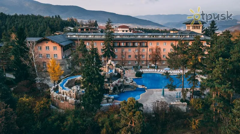 Фото отеля Двореца Хотел Спа 5* Velingradas Bulgarija išorė ir baseinai