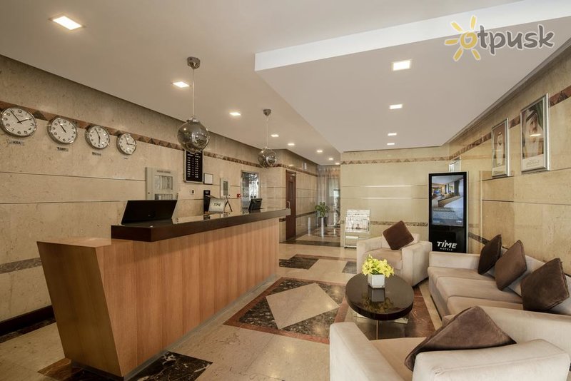 Фото отеля Time Topaz Hotel Apartments 3* Дубай ОАЭ лобби и интерьер