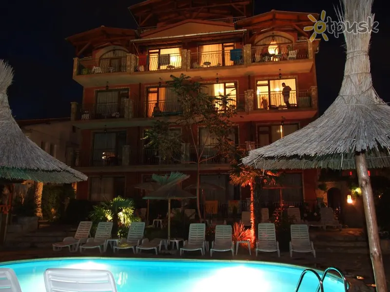 Фото отеля Tropicana Hotel 2* Ravda Bulgarija išorė ir baseinai