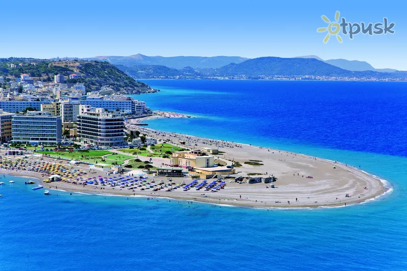 Фото отеля Cactus Beach Hotel 3* о. Родос Греція пляж