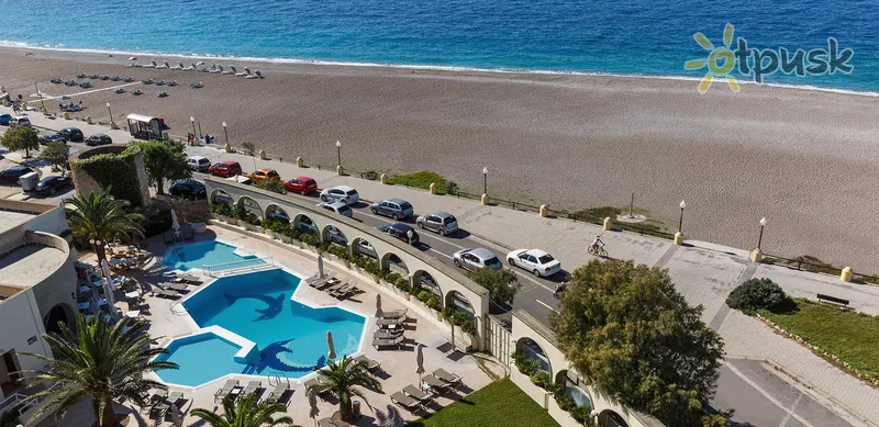 Фото отеля Cactus Beach Hotel 3* Rodas Graikija papludimys