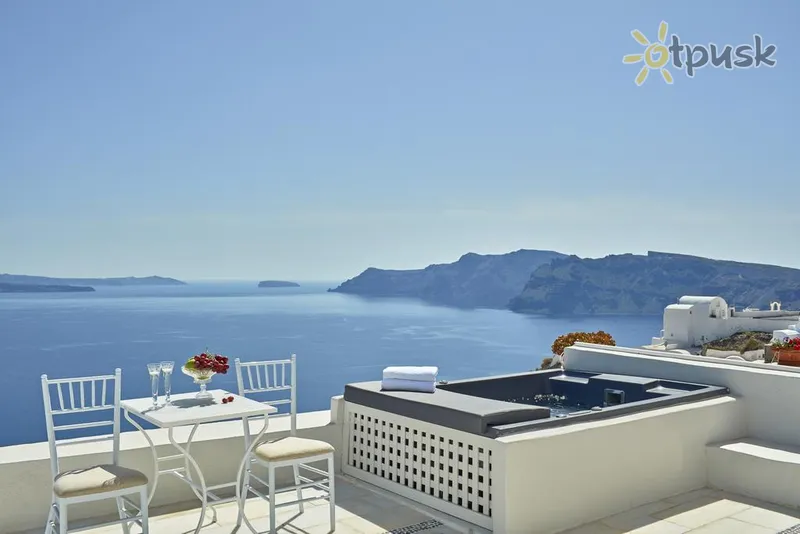 Фото отеля La Maltese Oia Luxury Suites 4* о. Санторини Греция экстерьер и бассейны