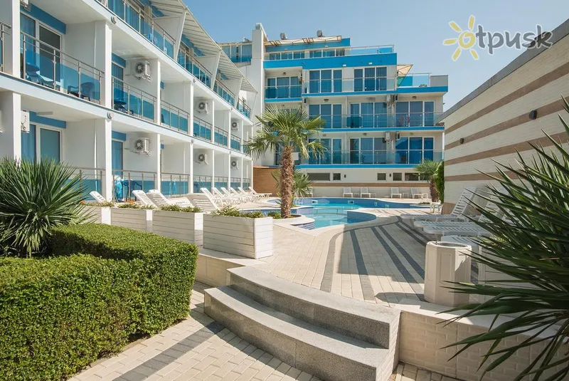 Фото отеля Eskada Beach Hotel 3* Приморсько Болгарія екстер'єр та басейни