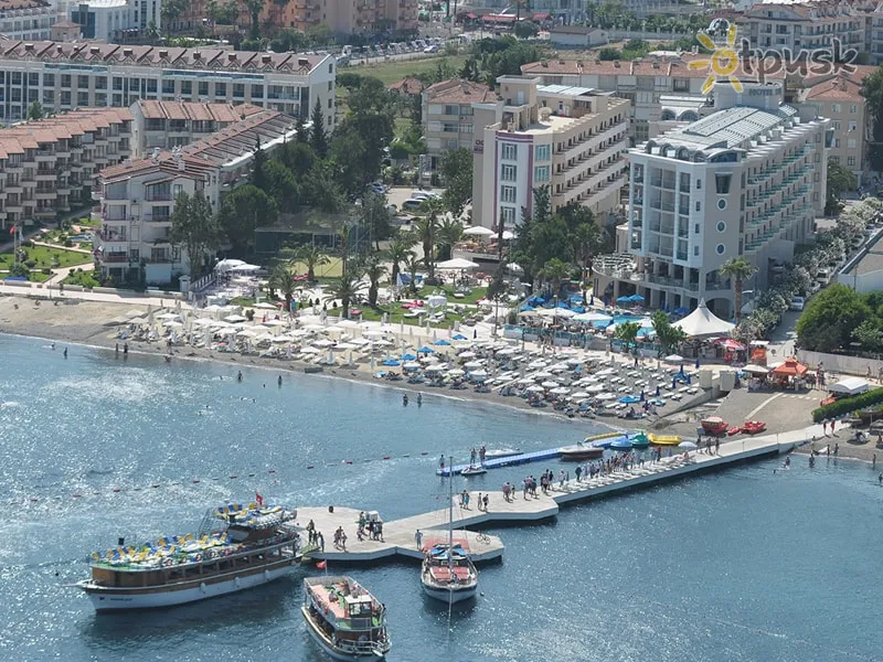 Фото отеля Dora Beach Hotel 4* Мармарис Турция пляж